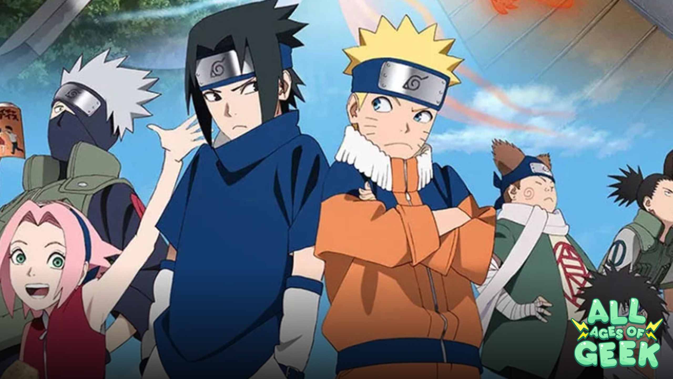 Naruto All Ages of Geek