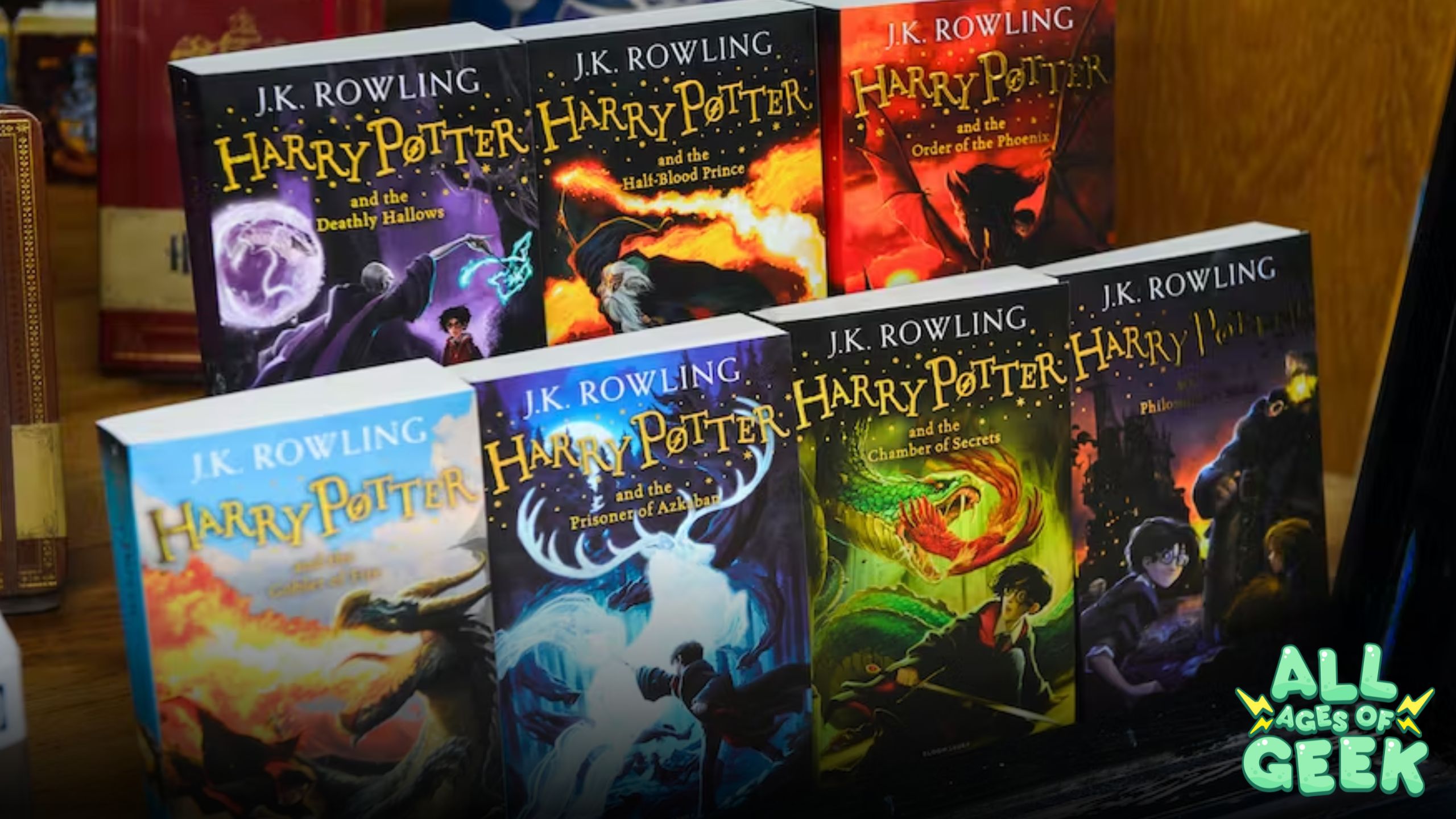 Book Series All Ages of Geek