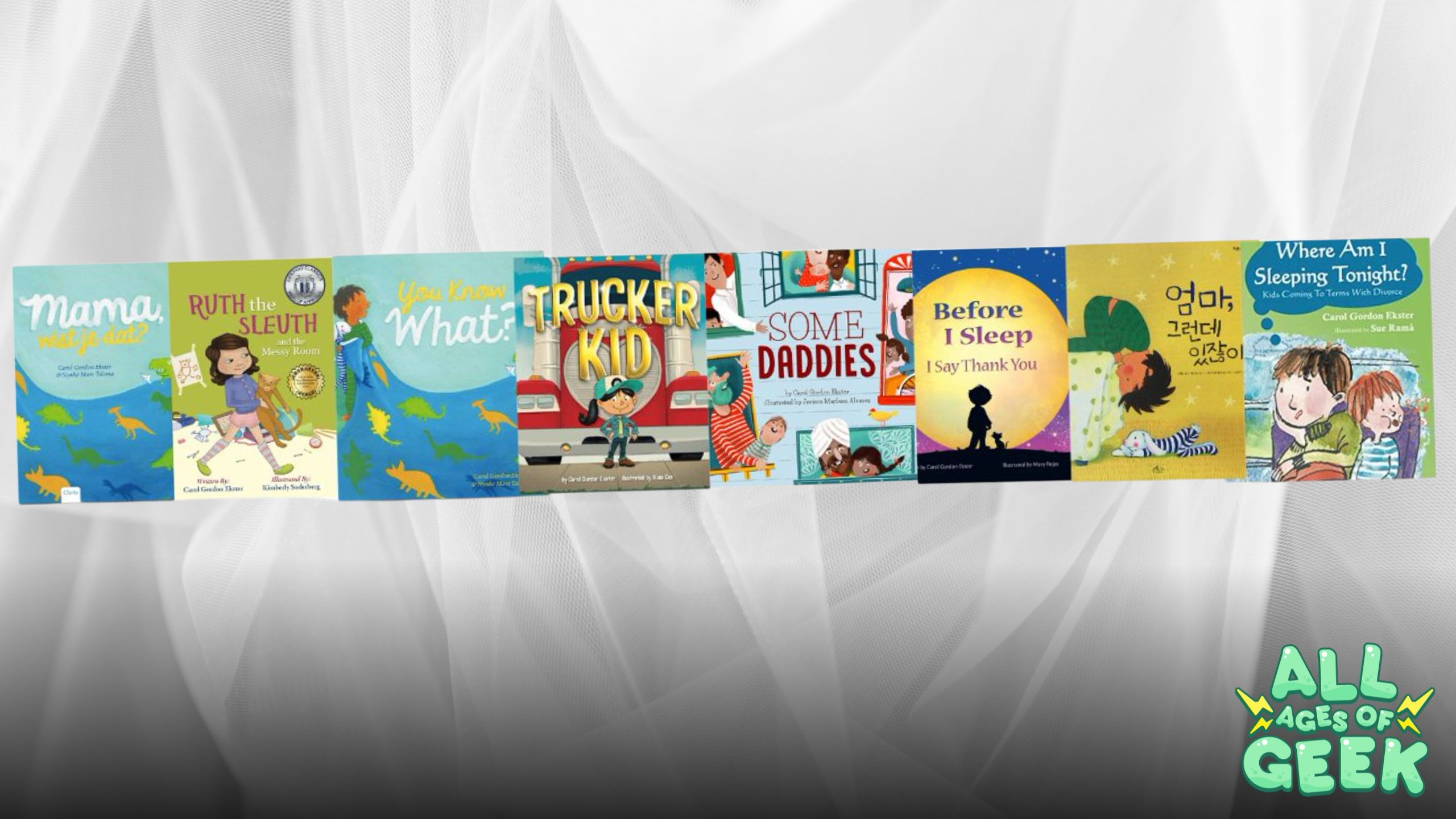 All Ages of Geek Children’s Author Carol Gordon Ekster