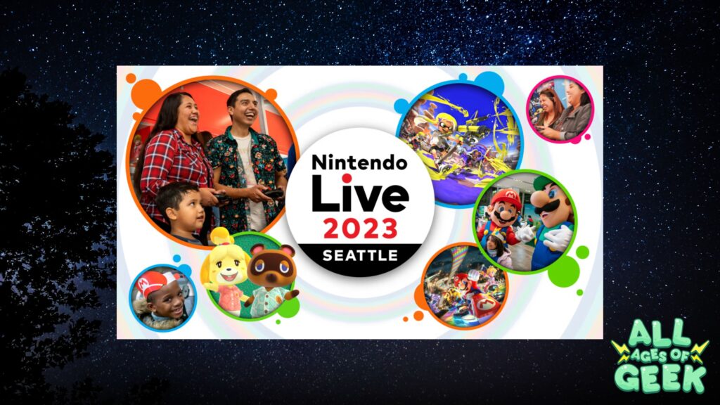 All Ages of Geek Nintendo Live 2023