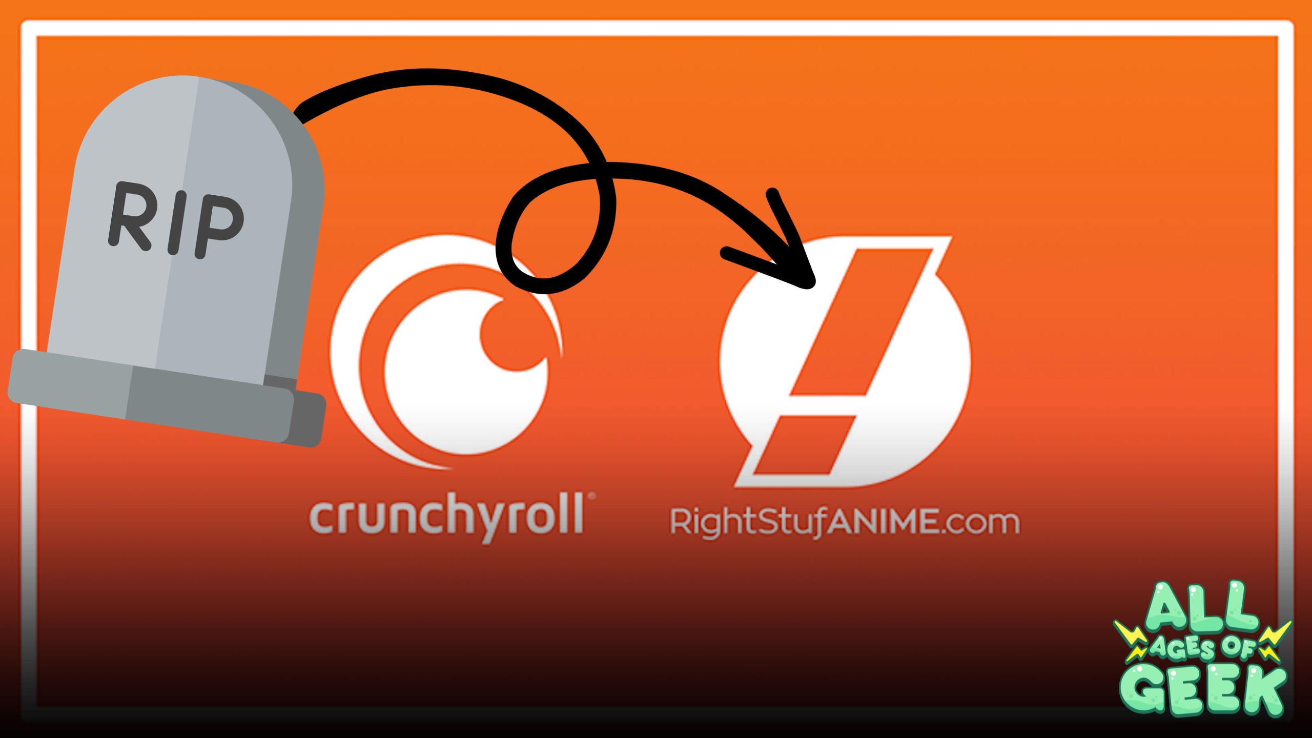 All Ages of Geek Right Stuf and Crunchyroll