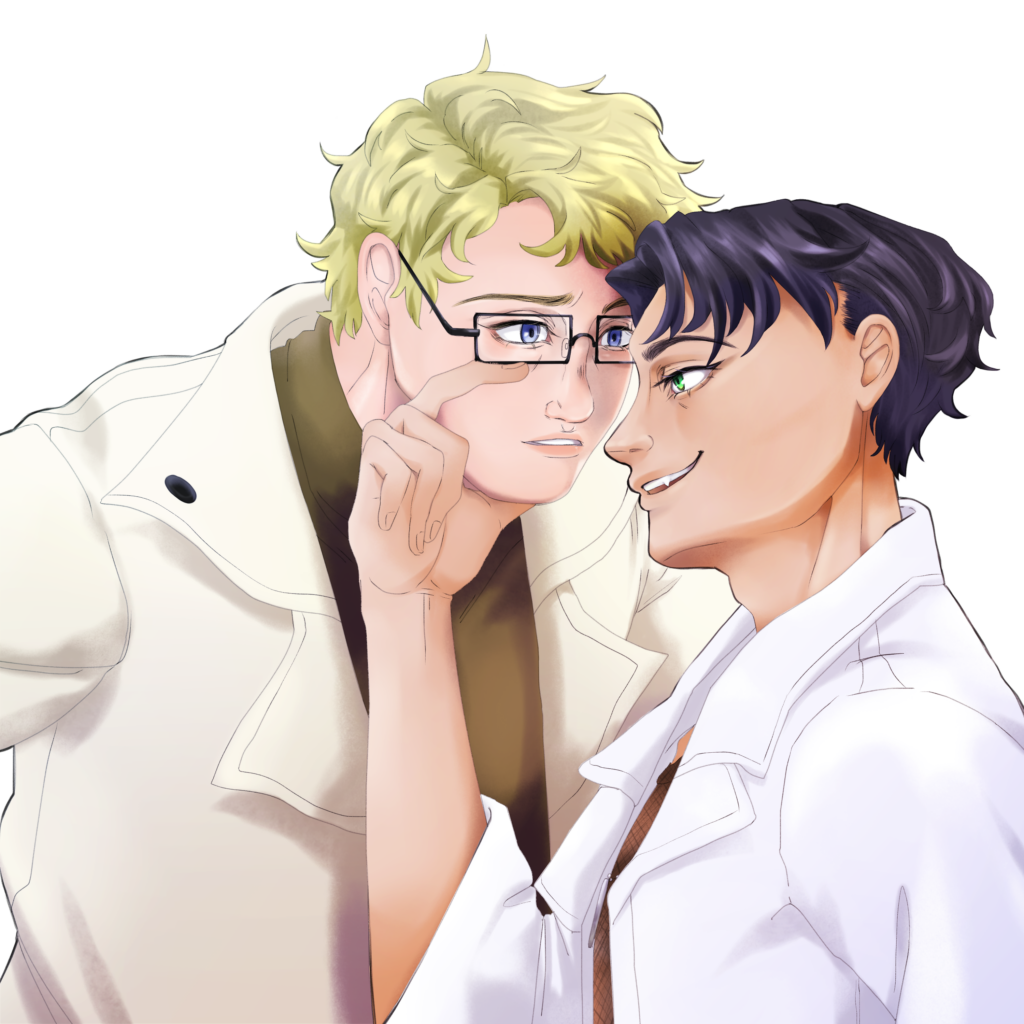 I Married a Monsted on a Hill Conrad x Nate Face touch