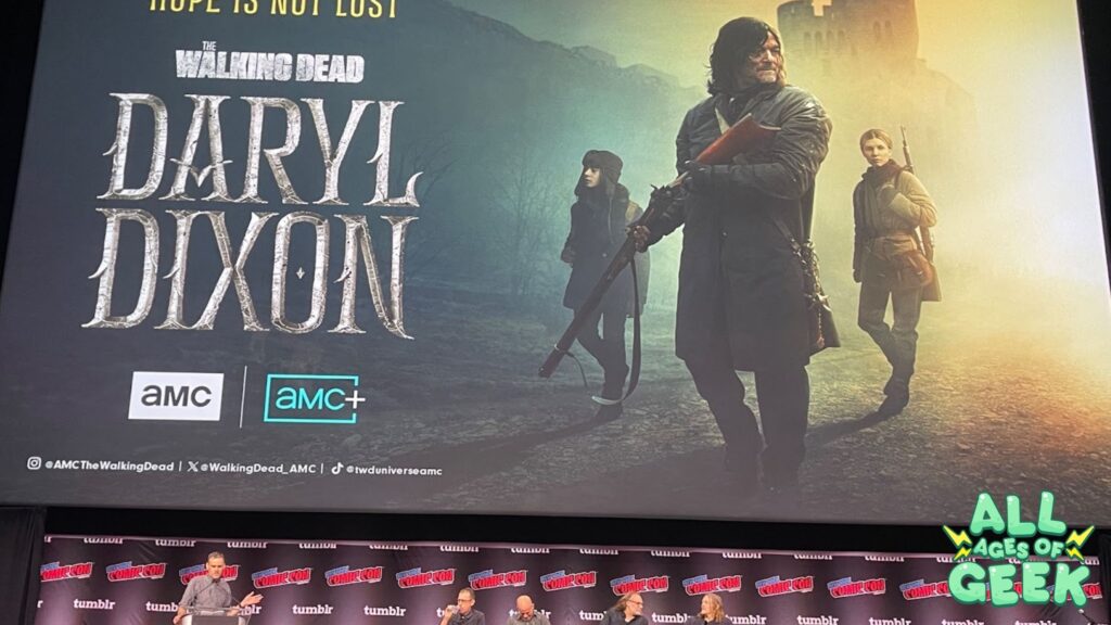NYCC 2023 The Walking Dead Daryl Dixon Panel Screens Season Finale and Teases Season Two