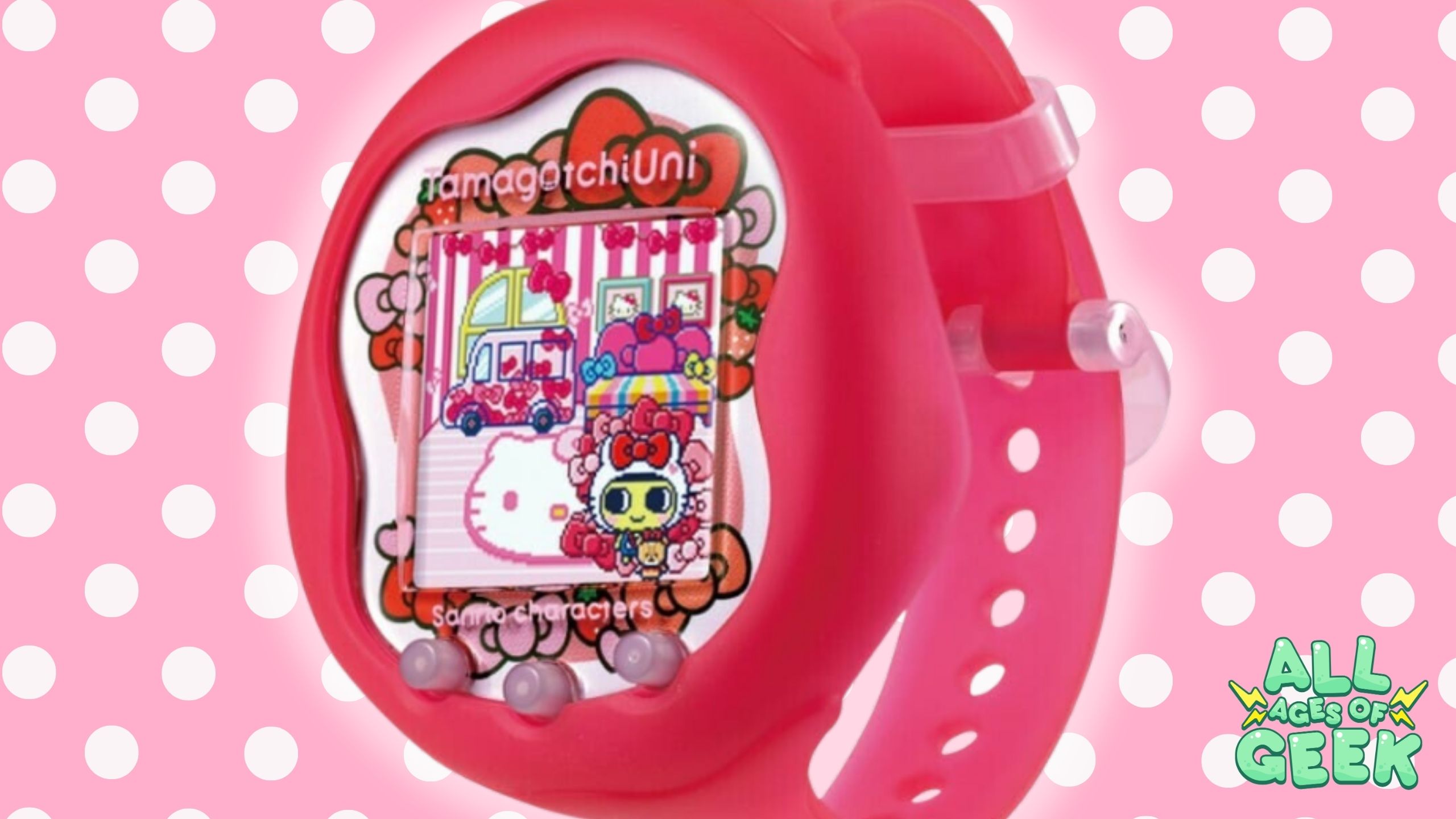 Get Ready for Cuteness Overload with the New Sanrio x Tamagotchi Uni!