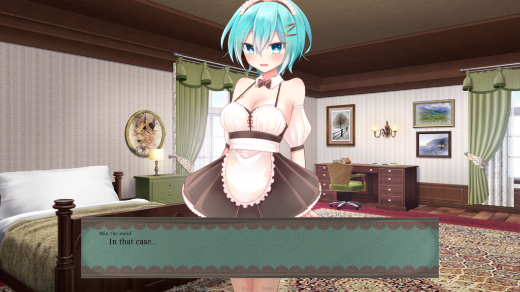 Who is the New Maid? game screenshot