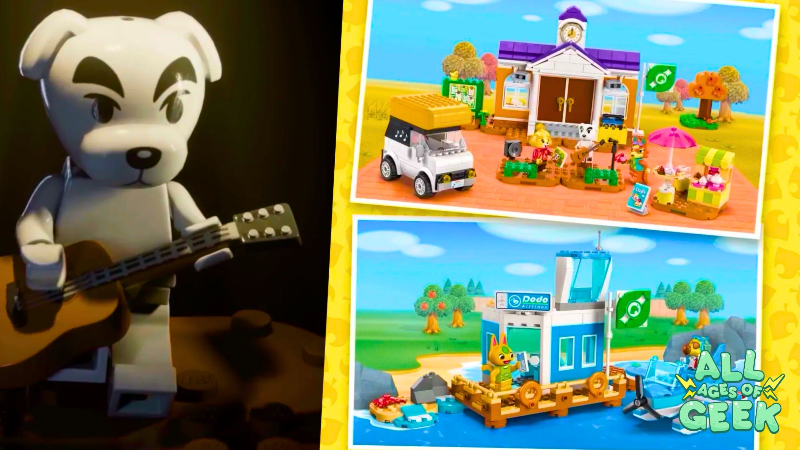 Get Ready for Fun: August 2024 Brings New LEGO Animal Crossing Sets with KK Slider’s Debut!