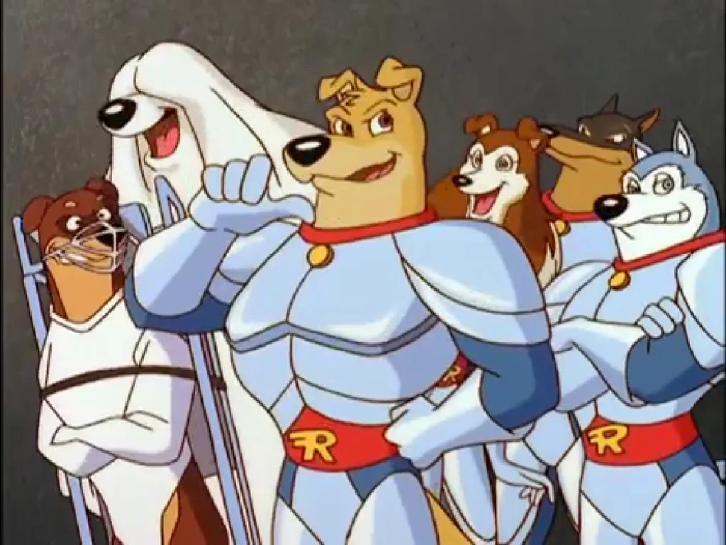 Road Rovers team posing confidently in their uniforms.