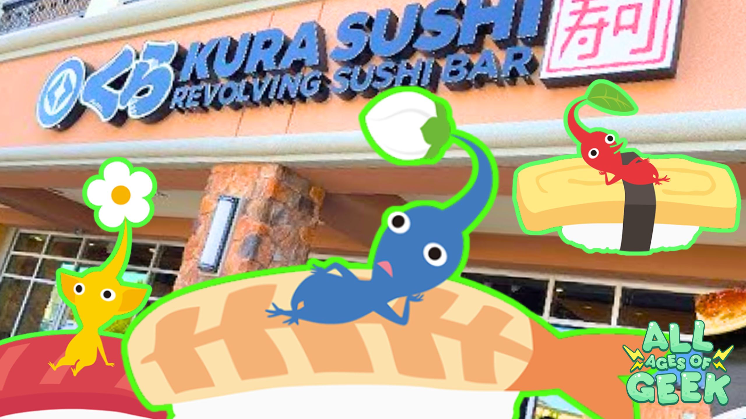 Pikmin Bikkura Pon Collaboration Coming Soon to Kura Revolving Sushi Bar!