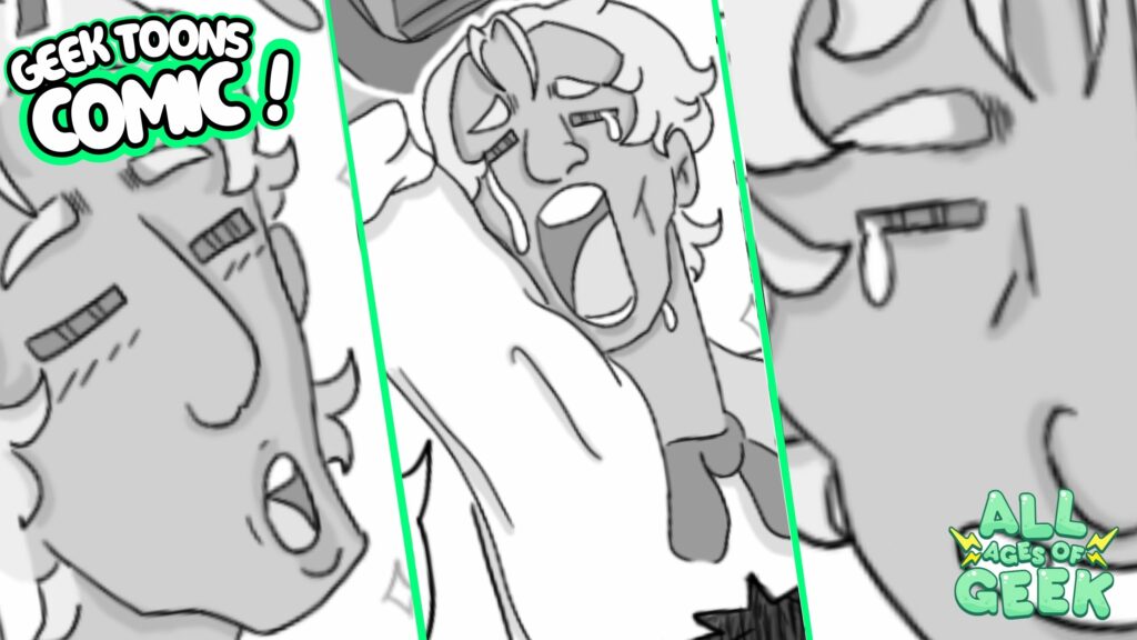 Reginald, from I Married a Monster on a Hill, looking overly dramatic as usual, with his expressive face and animated gestures, adding flair to his role as the mayor of Willowgrove. A true scene-stealer!
