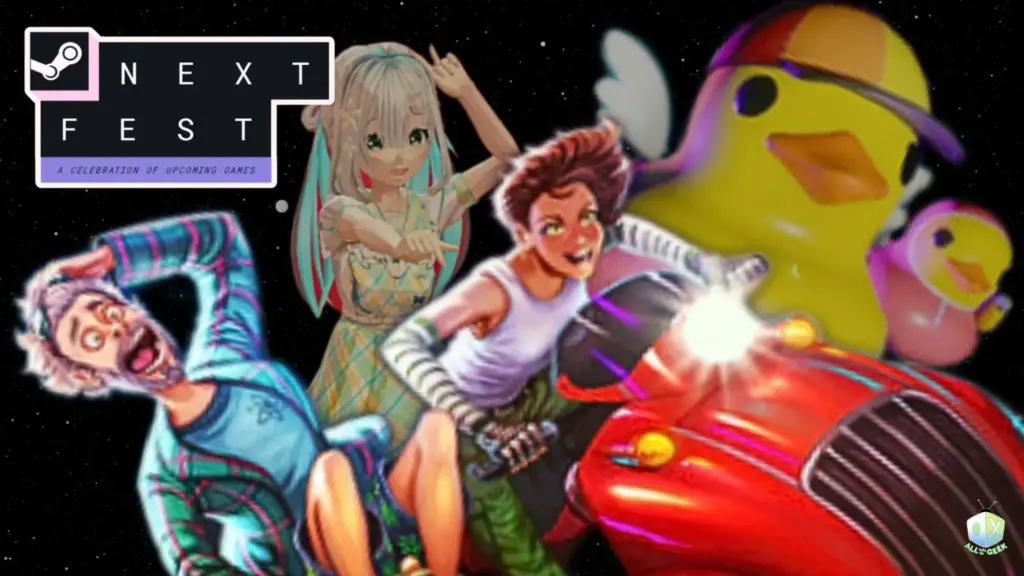 Thumbnail featuring indie games from Steam Next Fest: February 2026 Edition.