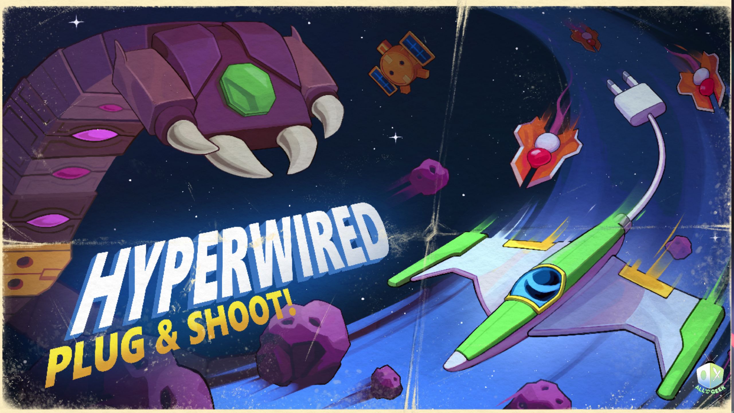 HYPERWIRED Demo Review: Retro Space Shooting with a Clever Cable System