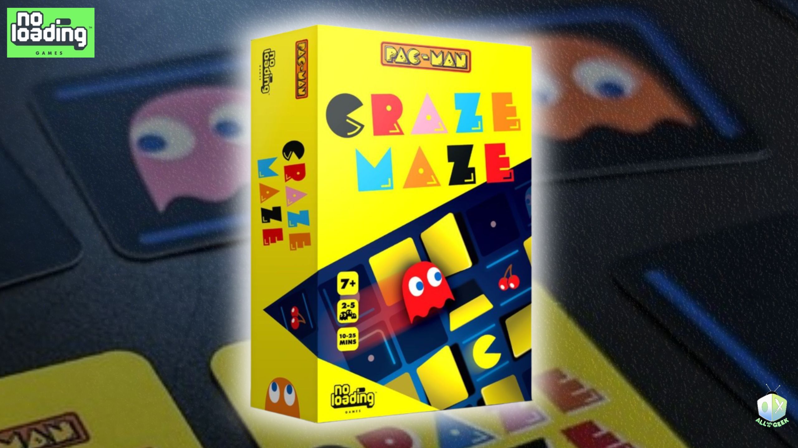 PAC-MAN: Craze Maze Reimagines the Iconic Arcade Game for the Tabletop 